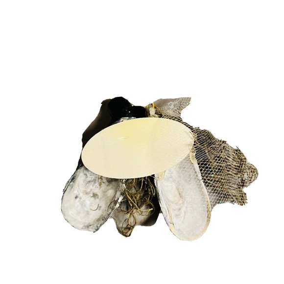 Handmade Beach Wedding Christmas Tree Ornament Decoration Seashells Spanish Moss - Picture 5 of 7